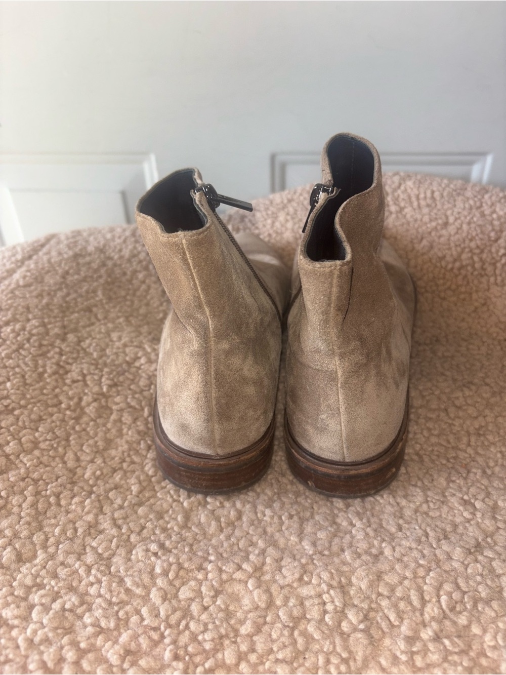 Via Spiga taupe Evanna suede ankle boots size 10 M - Picture 5 of 7